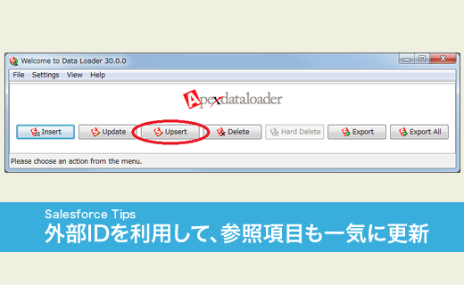 Salesforce 外部IDを利用して、参照項目も一気に更新